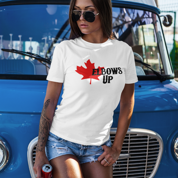 Elbows Up Maples Leaf T-Shirt