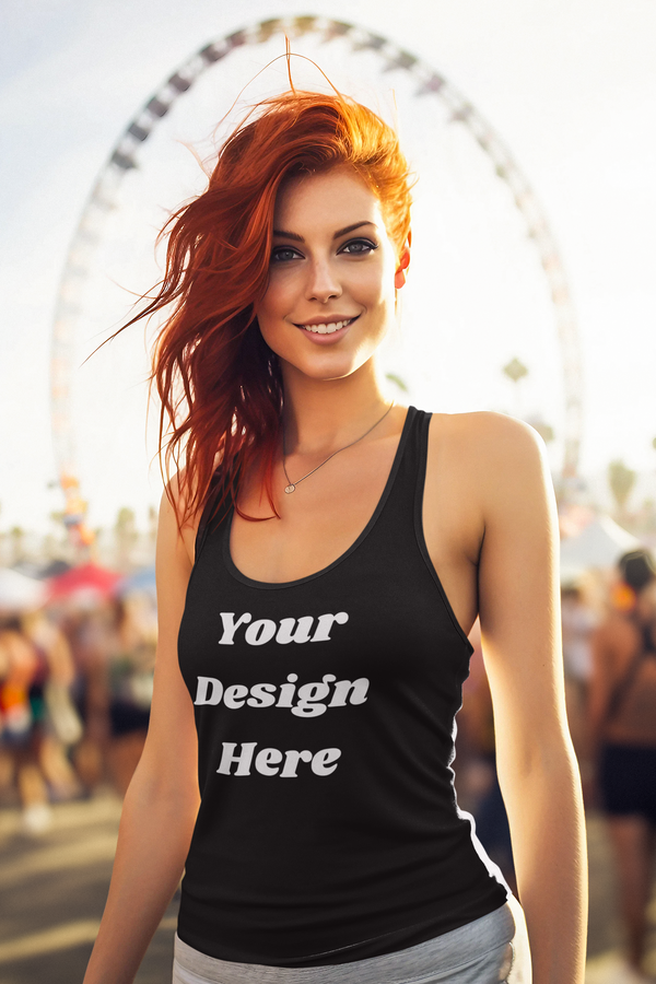 Custom M&O - Women's Racerback Blend Tank - 3590